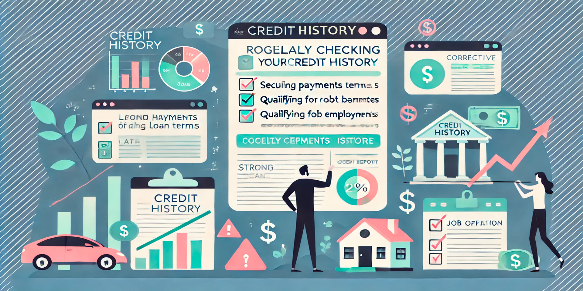 Regular credit monitoring