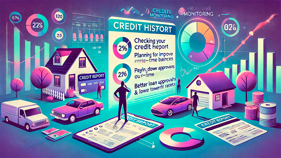 Using credit reports